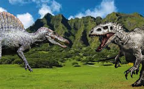 indominus rex vs spinosaurus